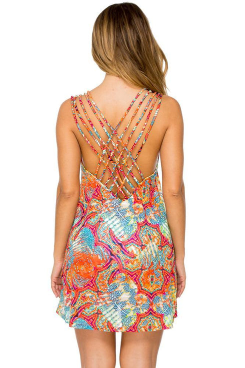 Luli Fama La Bella De Cuba Santa Cruz Dress